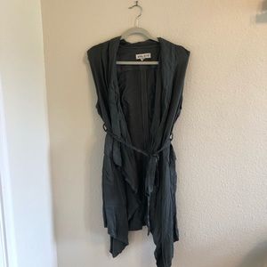 Ava & Viv Army Green Vest